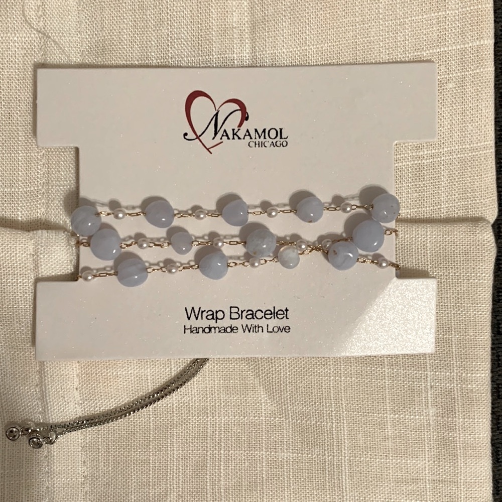 NWOT Nakamol Handmade Wrap Bracelet